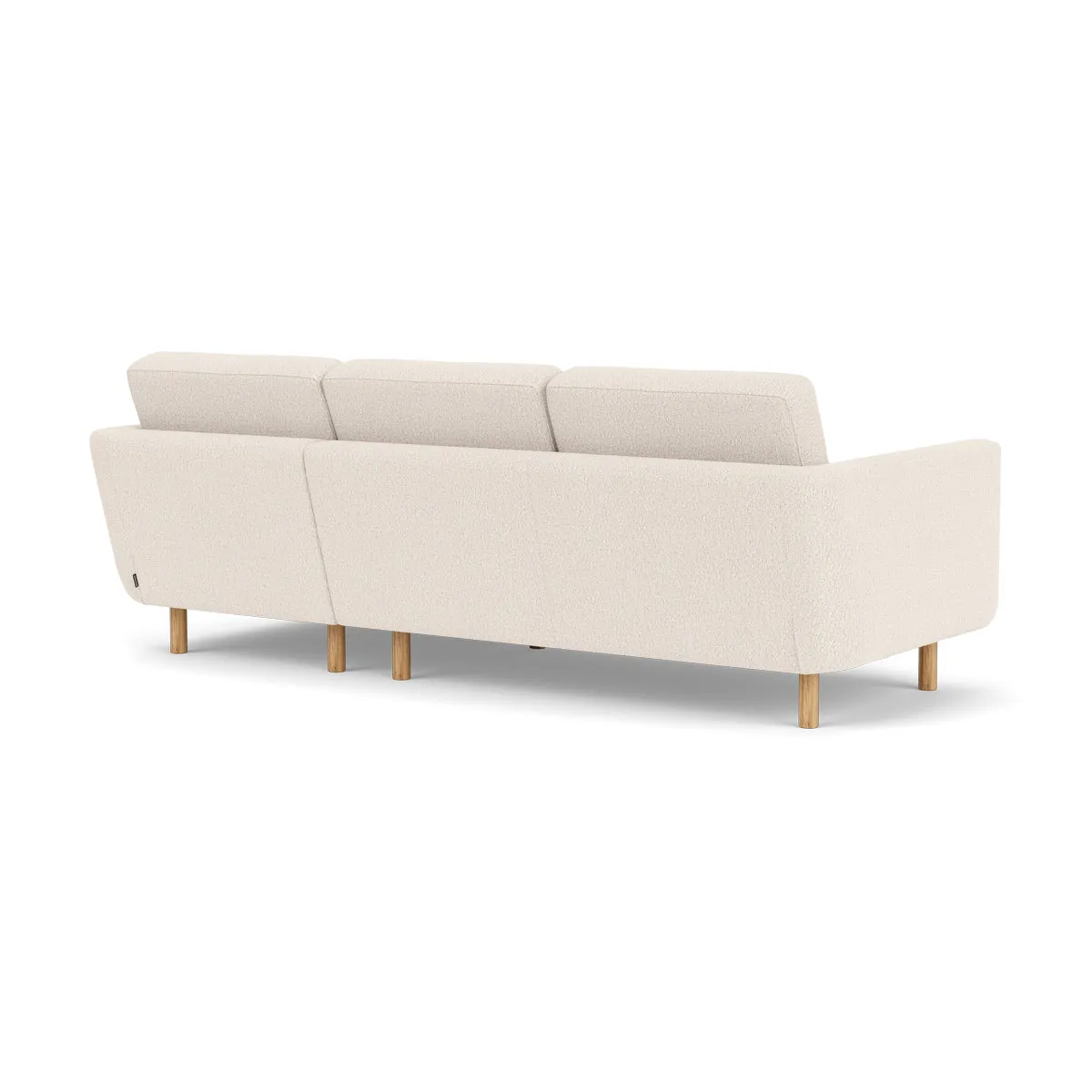 Conrad Boucle Right Chaise Sofa