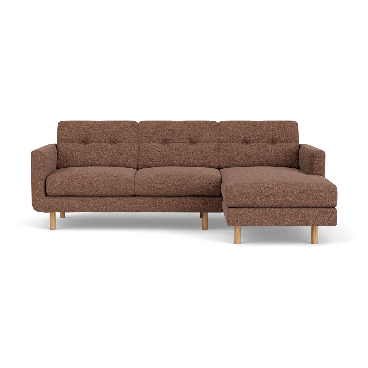 Conrad Boucle Right Chaise Sofa