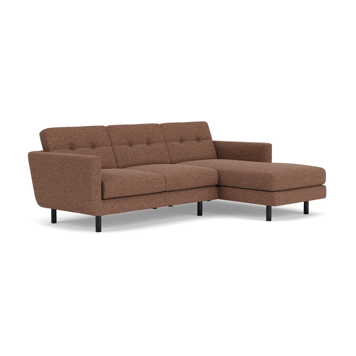Conrad Boucle Right Chaise Sofa
