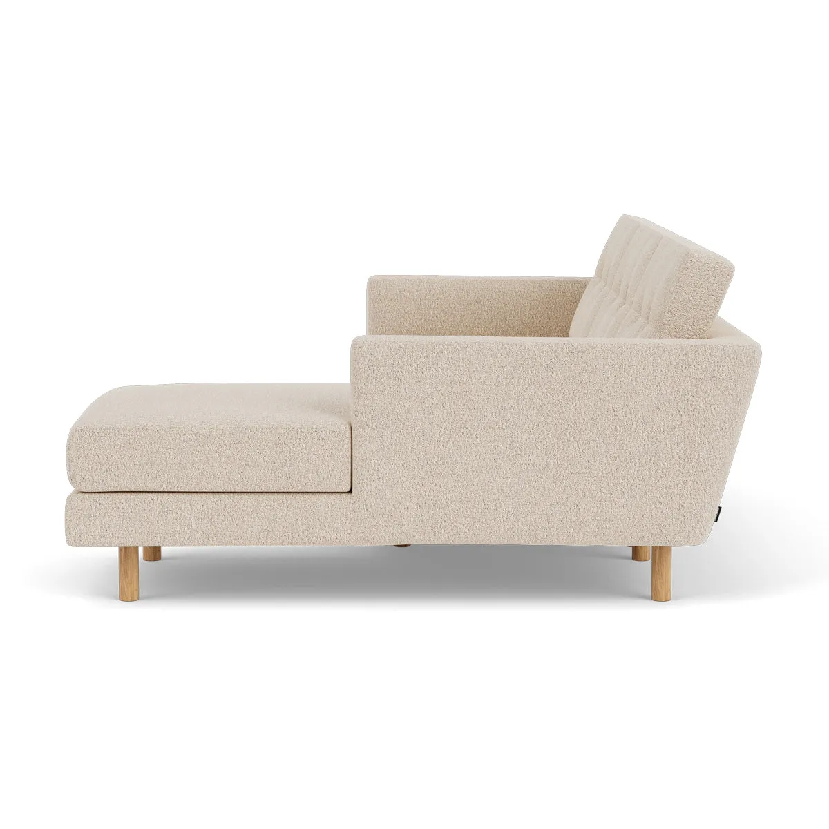 Conrad Boucle Right Chaise Sofa