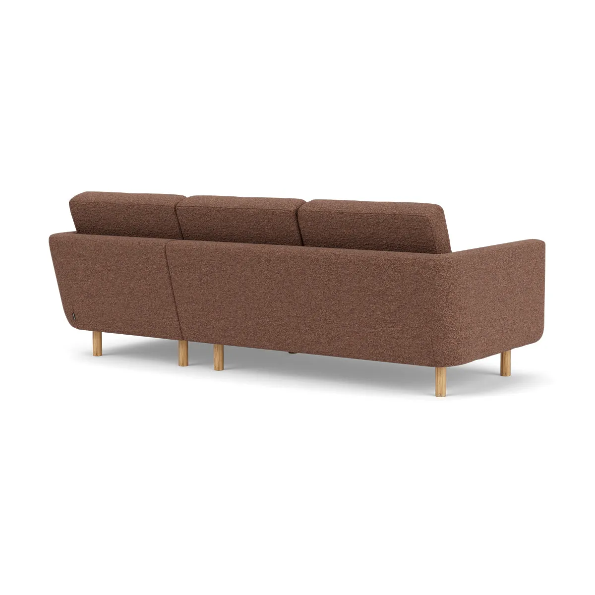 Conrad Boucle Right Chaise Sofa
