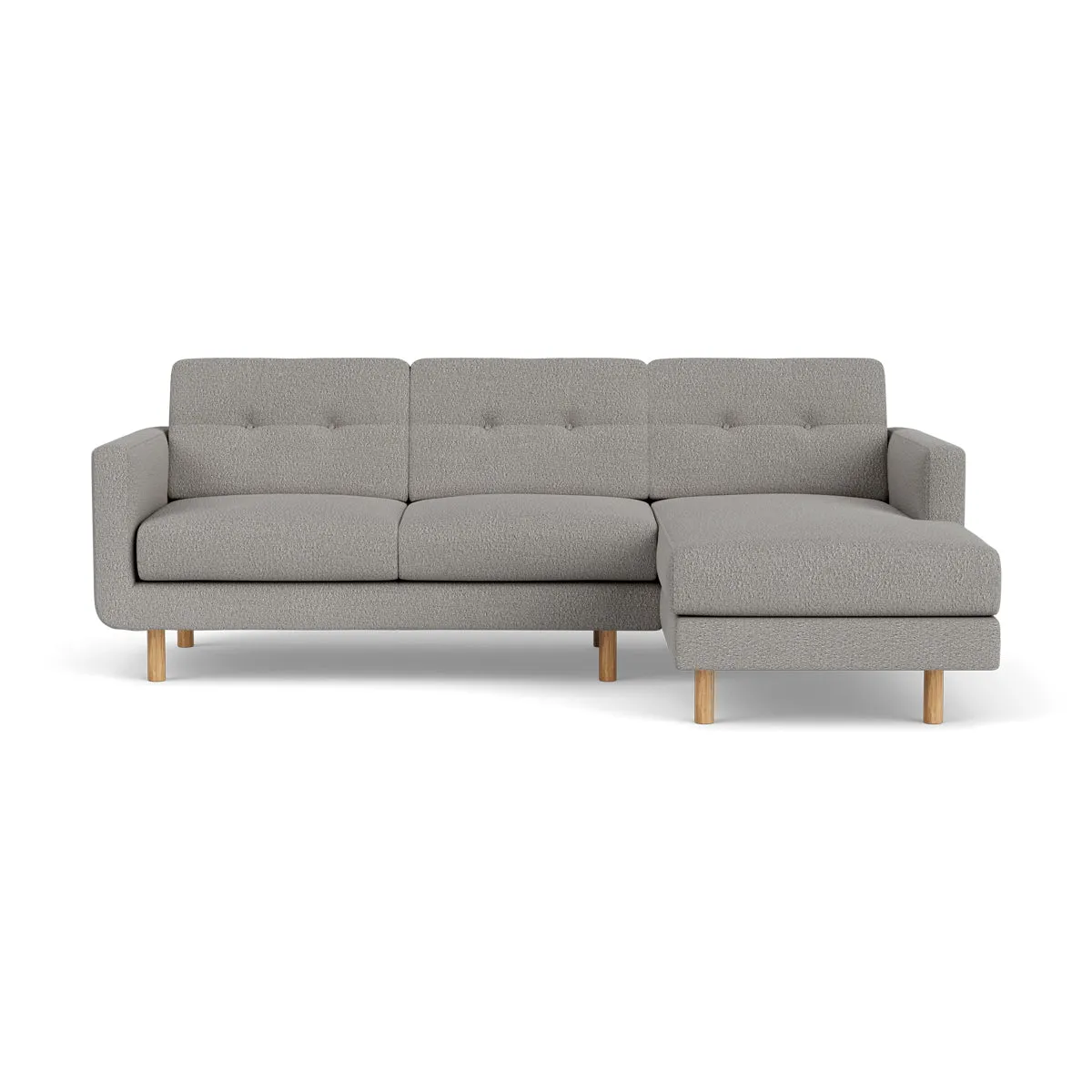 Conrad Boucle Right Chaise Sofa