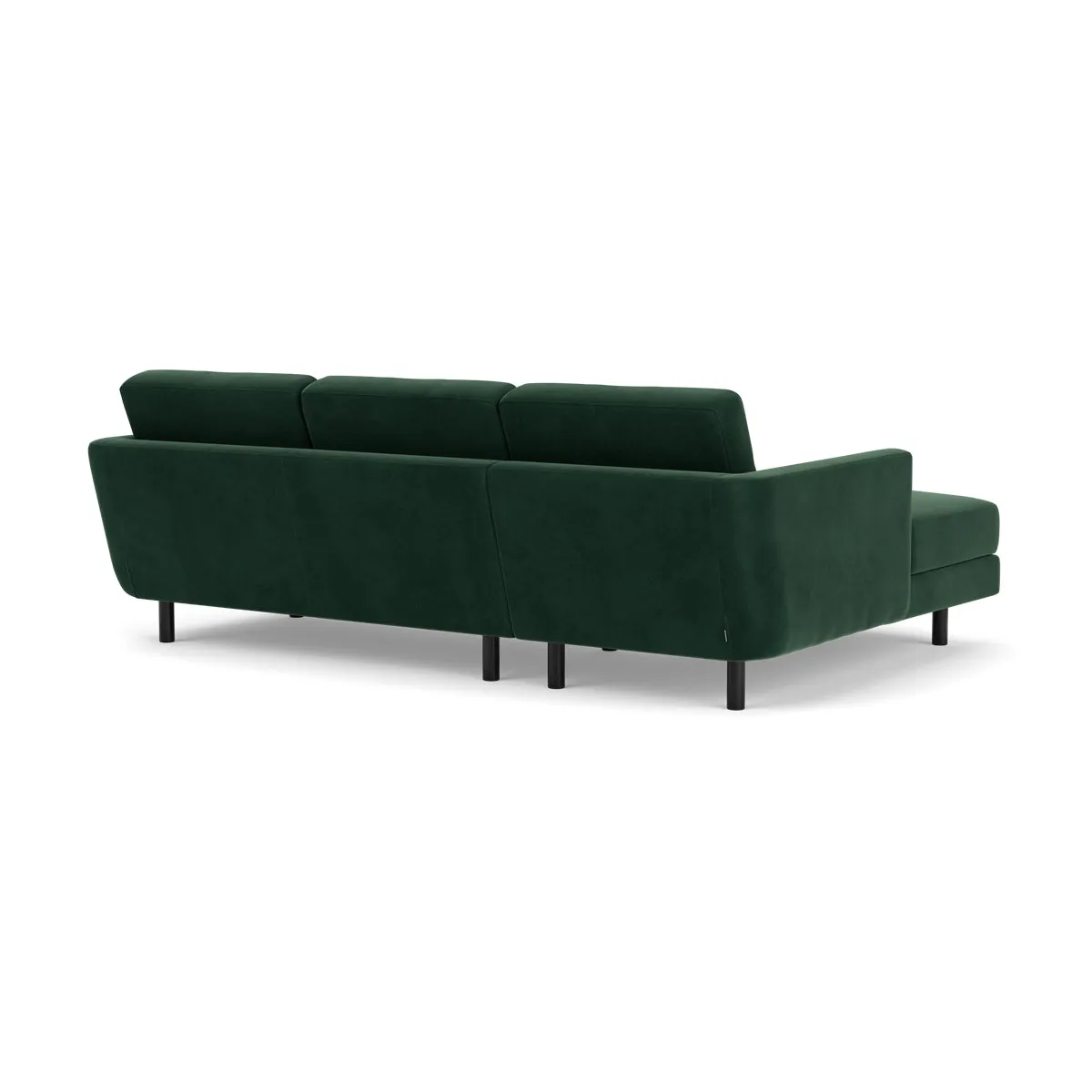 Conrad Velvet Left Chaise Sofa