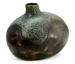 Curated Collection - Large Organic Vase in Dark Bronze
