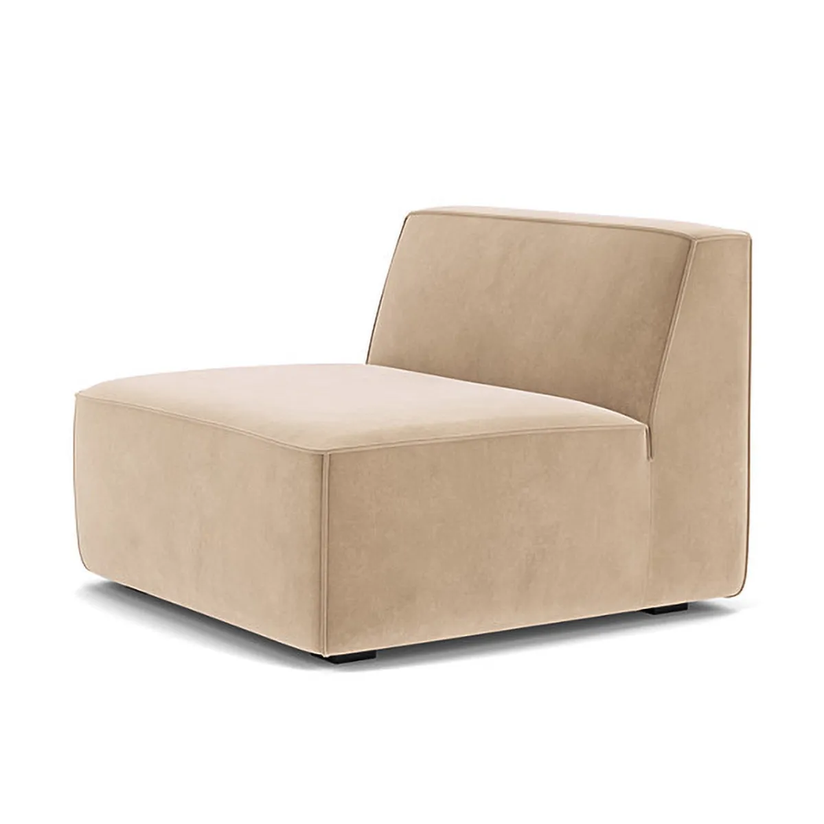 Dane Velvet 1 Seater Modular Piece (Armless)