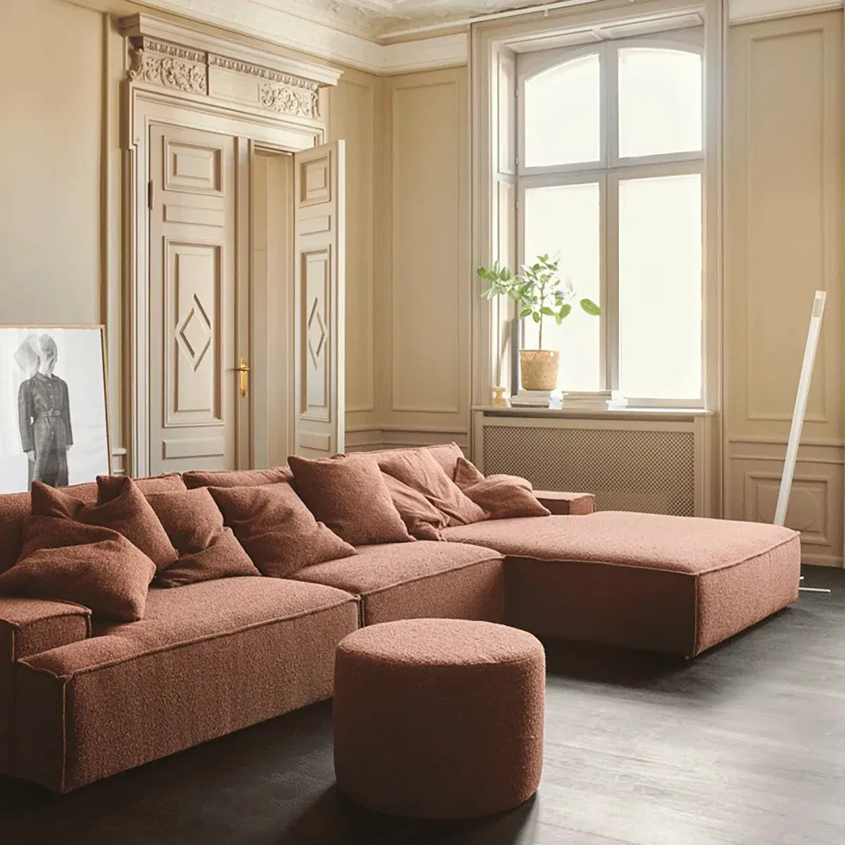 Daphne Boucle 1 Seater Modular Piece (Armless)