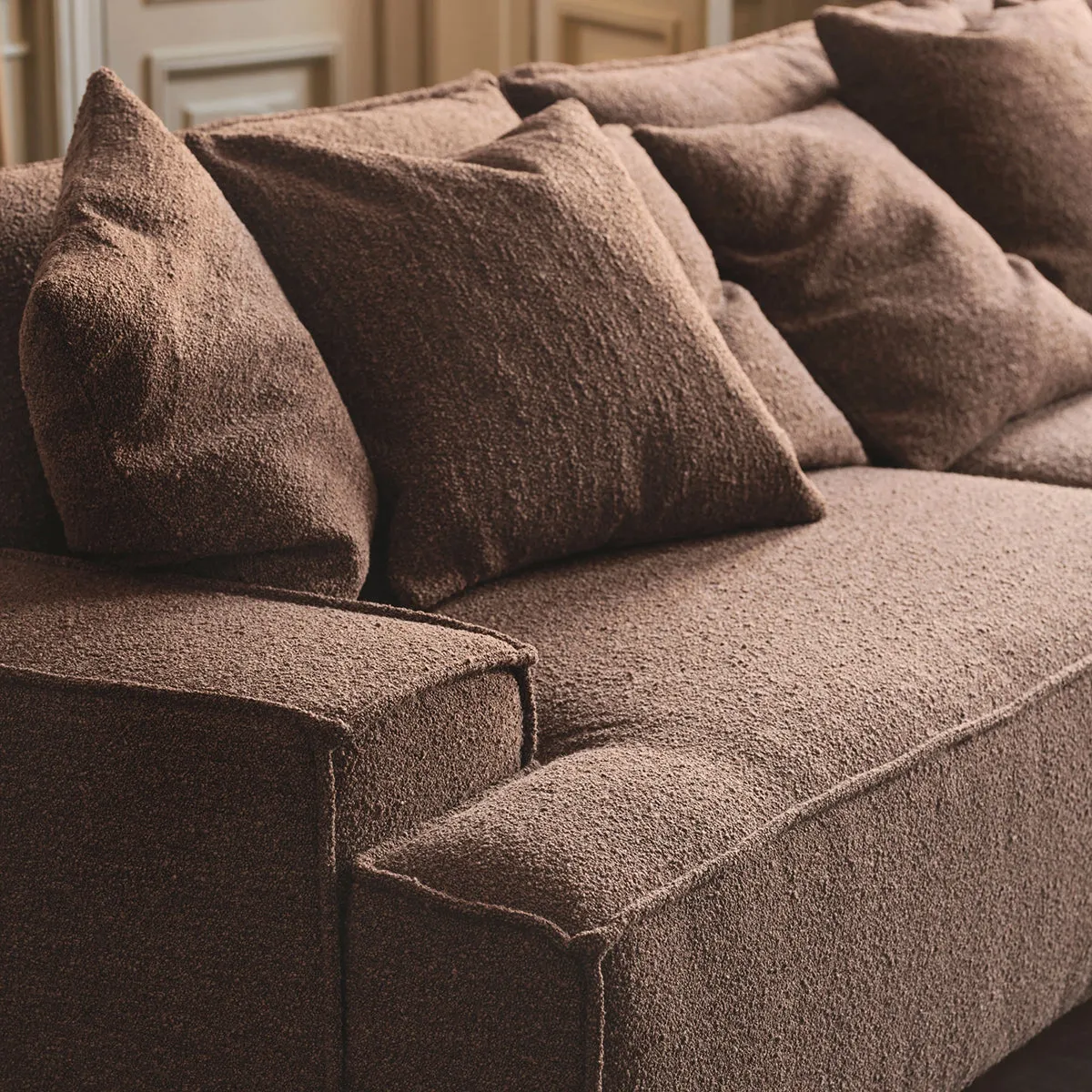 Daphne Boucle 1 Seater Modular Piece (Armless)