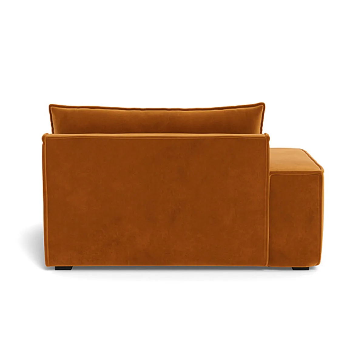 Daphne Velvet 1 Seater Left Arm Modular Sofa