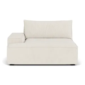 Daphne Velvet 1 Seater Left Arm Modular Sofa