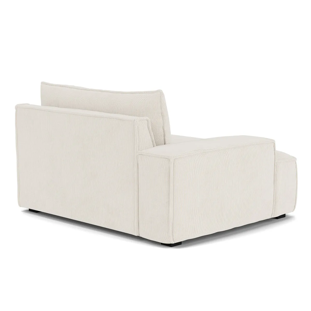 Daphne Velvet 1 Seater Left Arm Modular Sofa