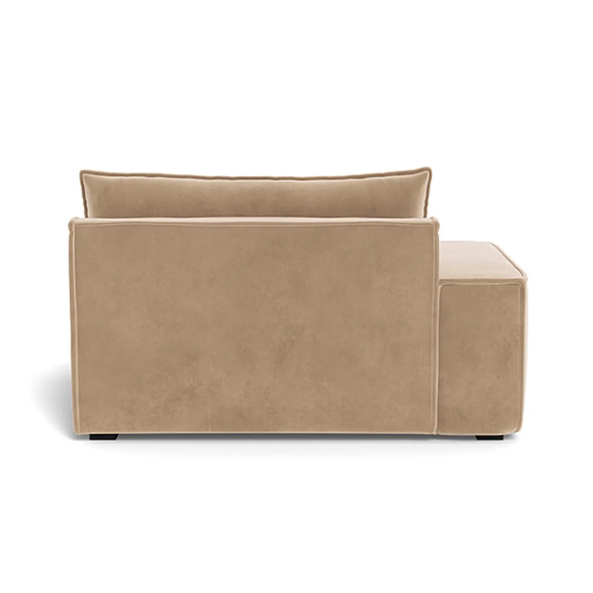 Daphne Velvet 1 Seater Left Arm Modular Sofa