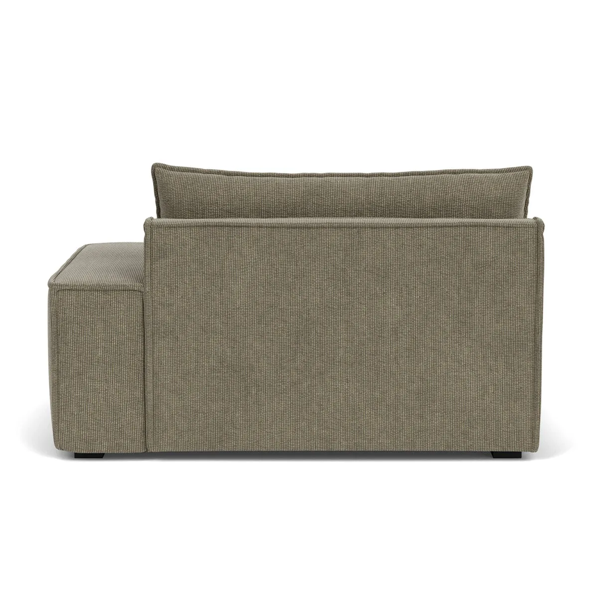 Daphne Velvet 1 Seater Right Arm Modular Sofa