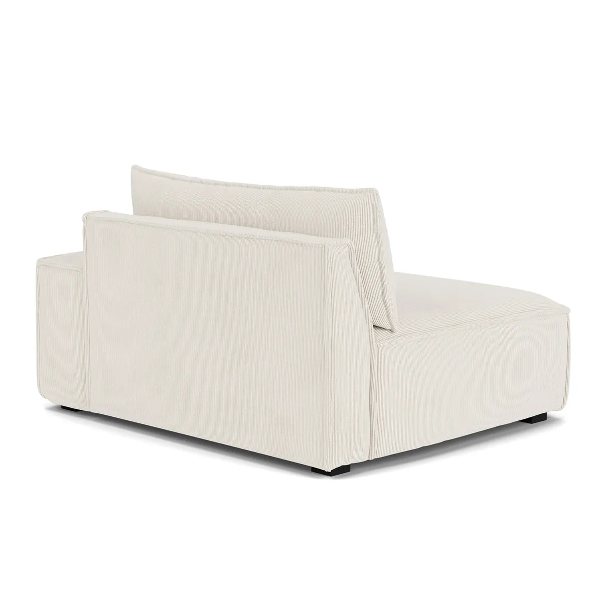 Daphne Velvet 1 Seater Right Arm Modular Sofa