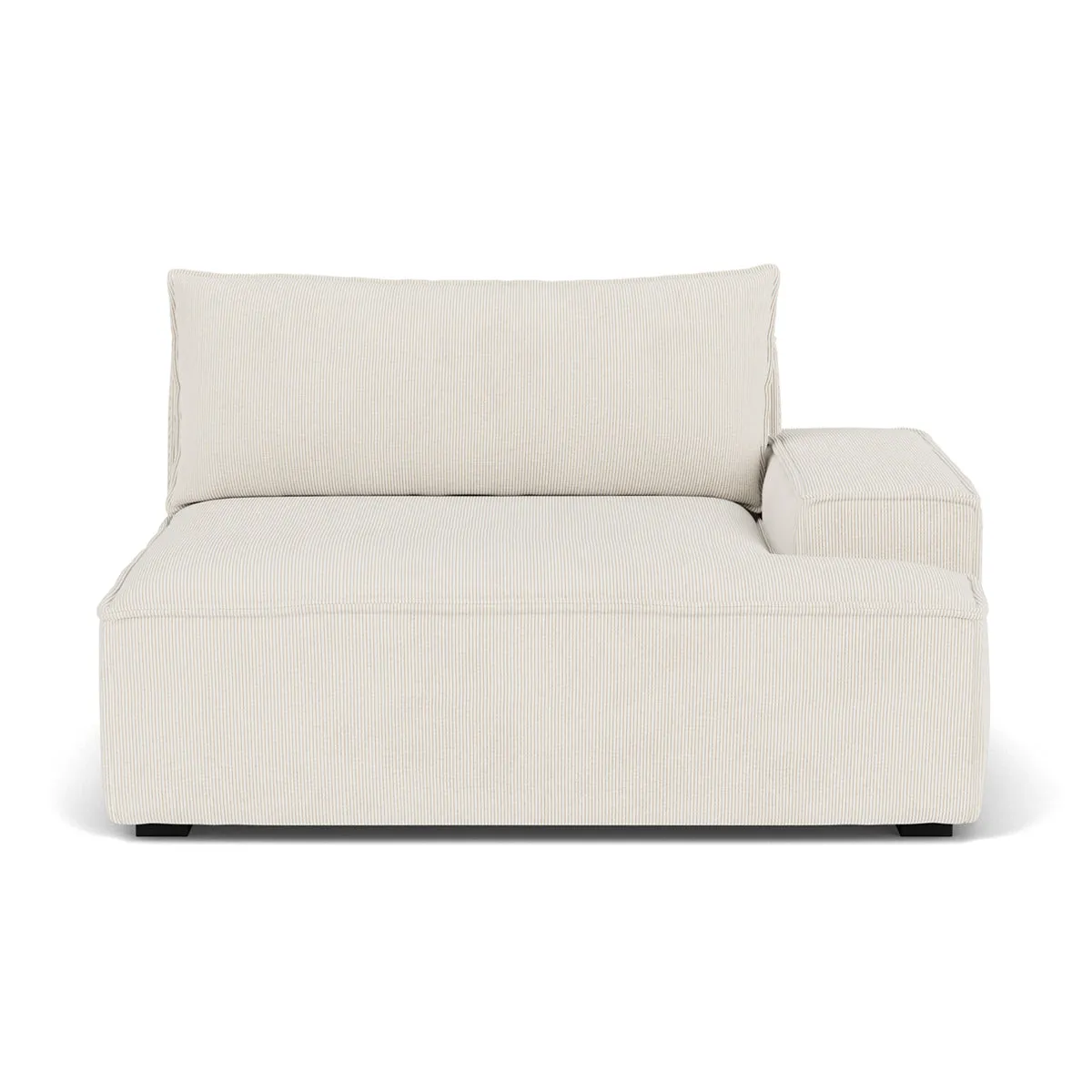 Daphne Velvet 1 Seater Right Arm Modular Sofa