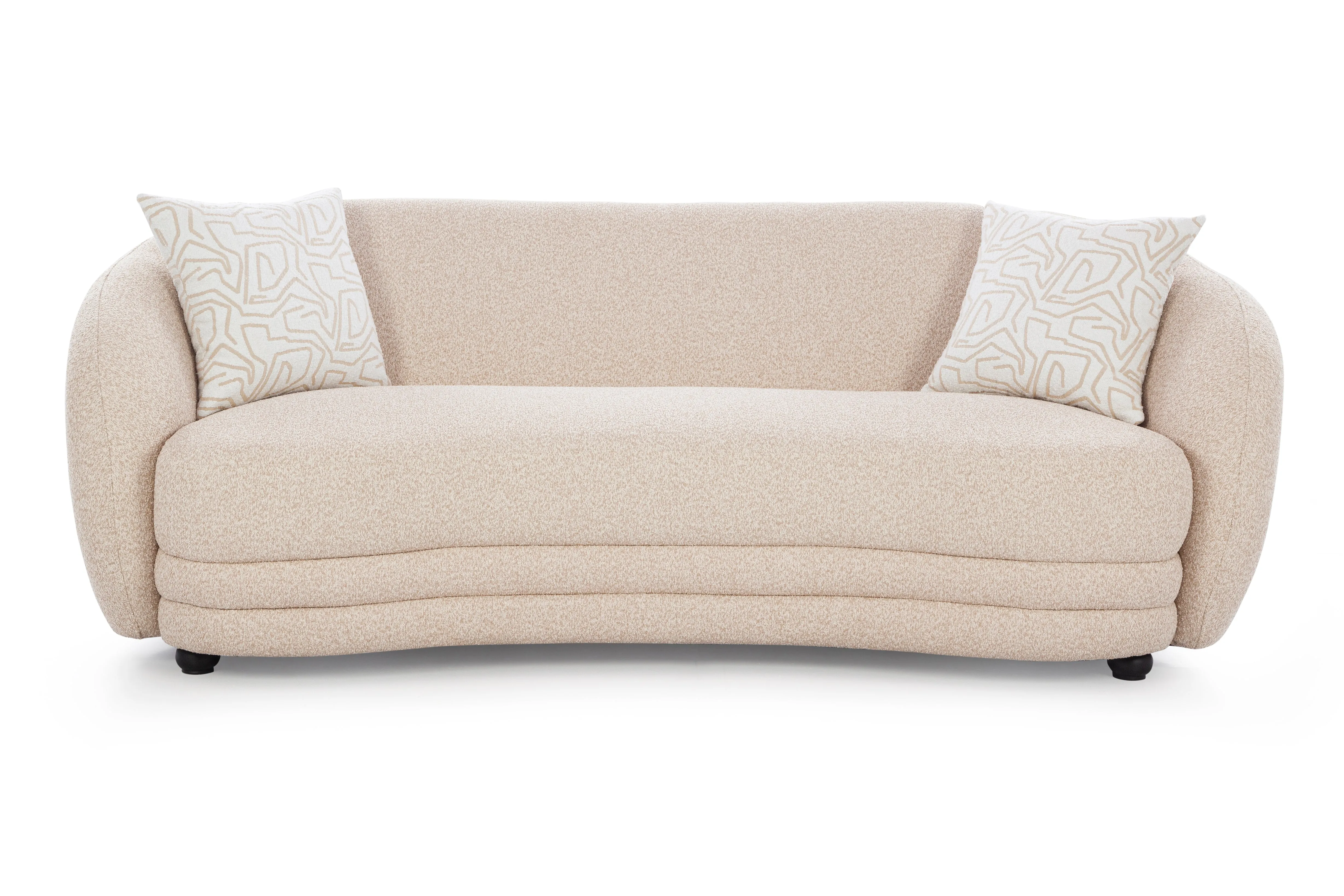 Davos Off White Sofa Set