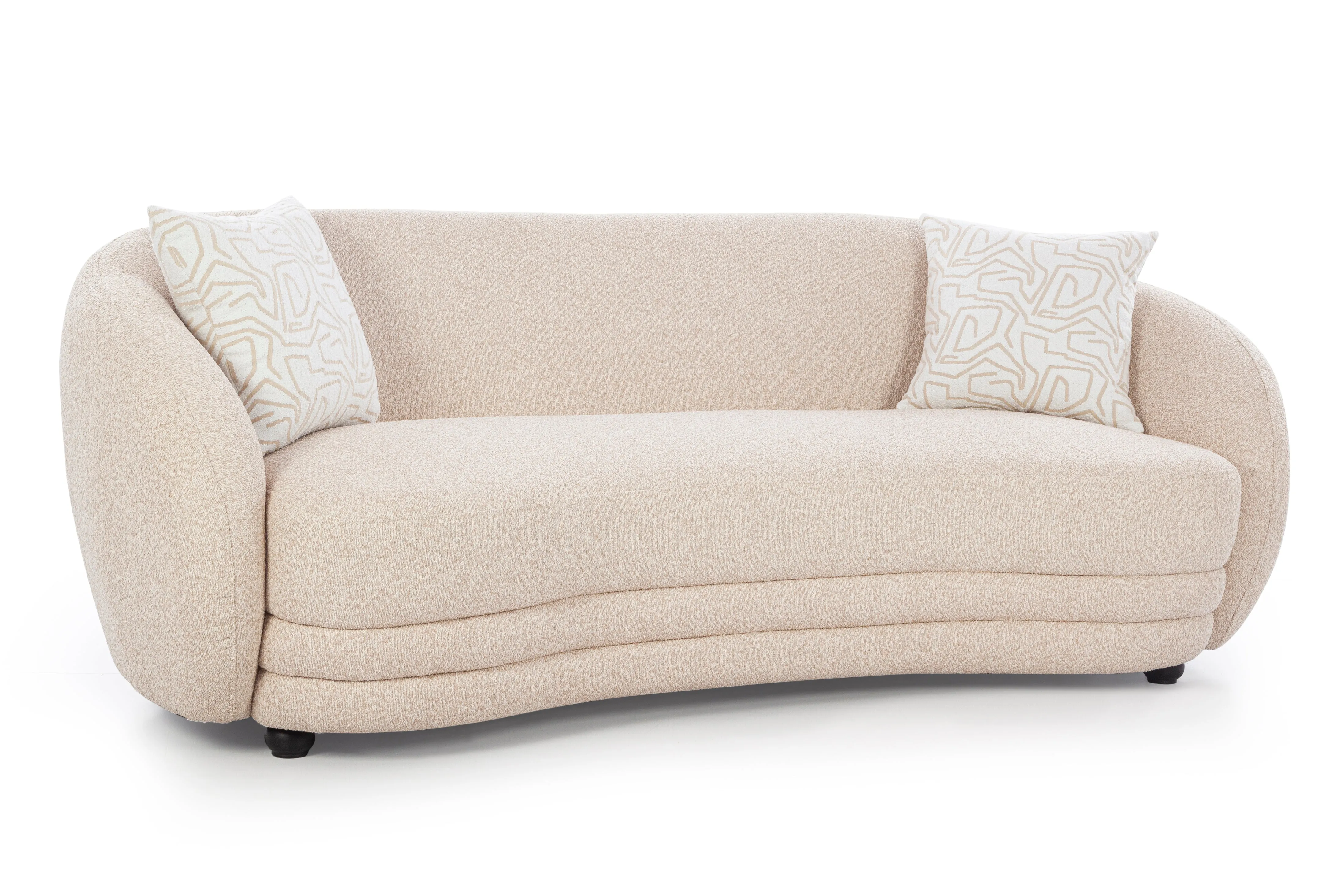 Davos Off White Sofa Set