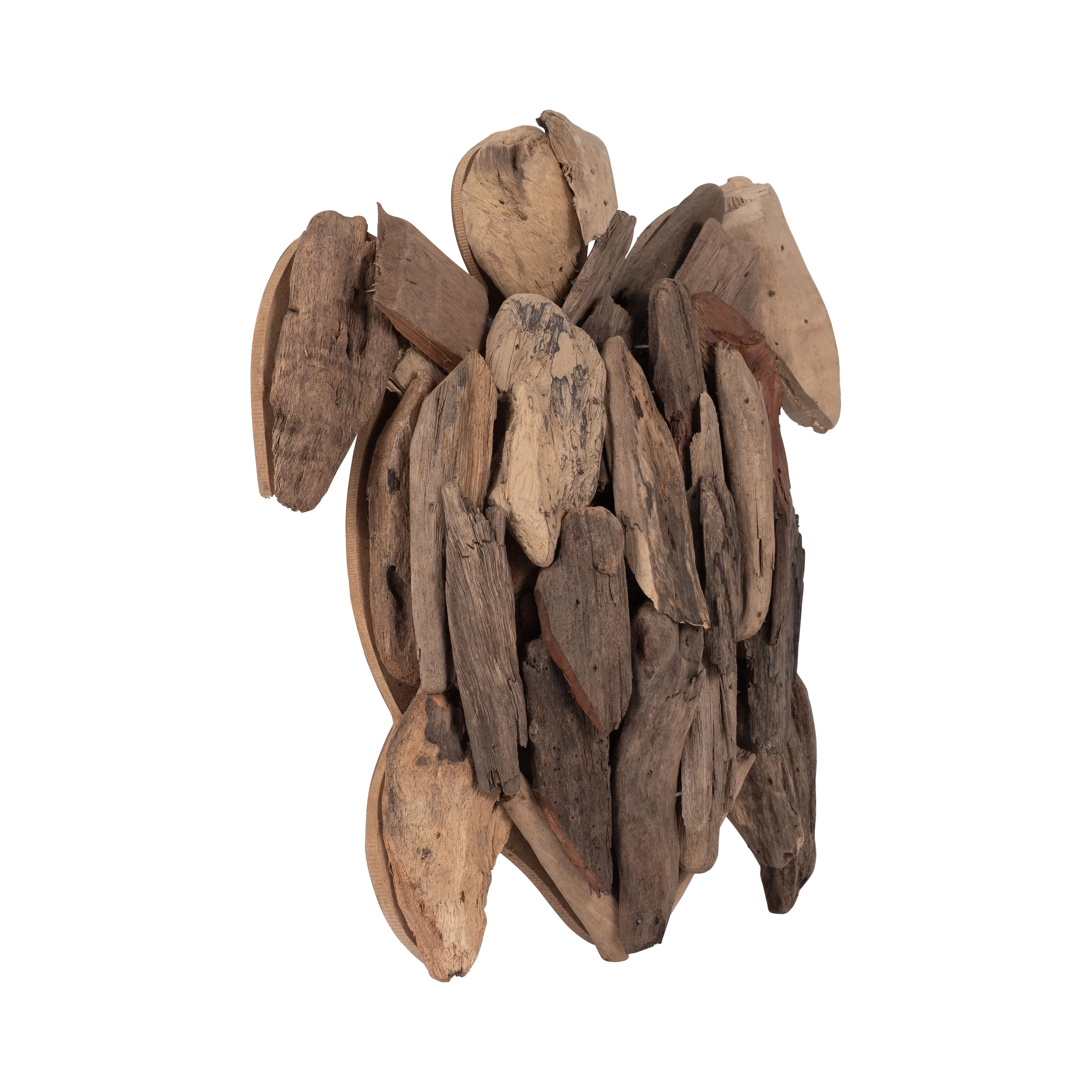 DRIFTWOOD, 12"H TURTLE DECO, NATURAL