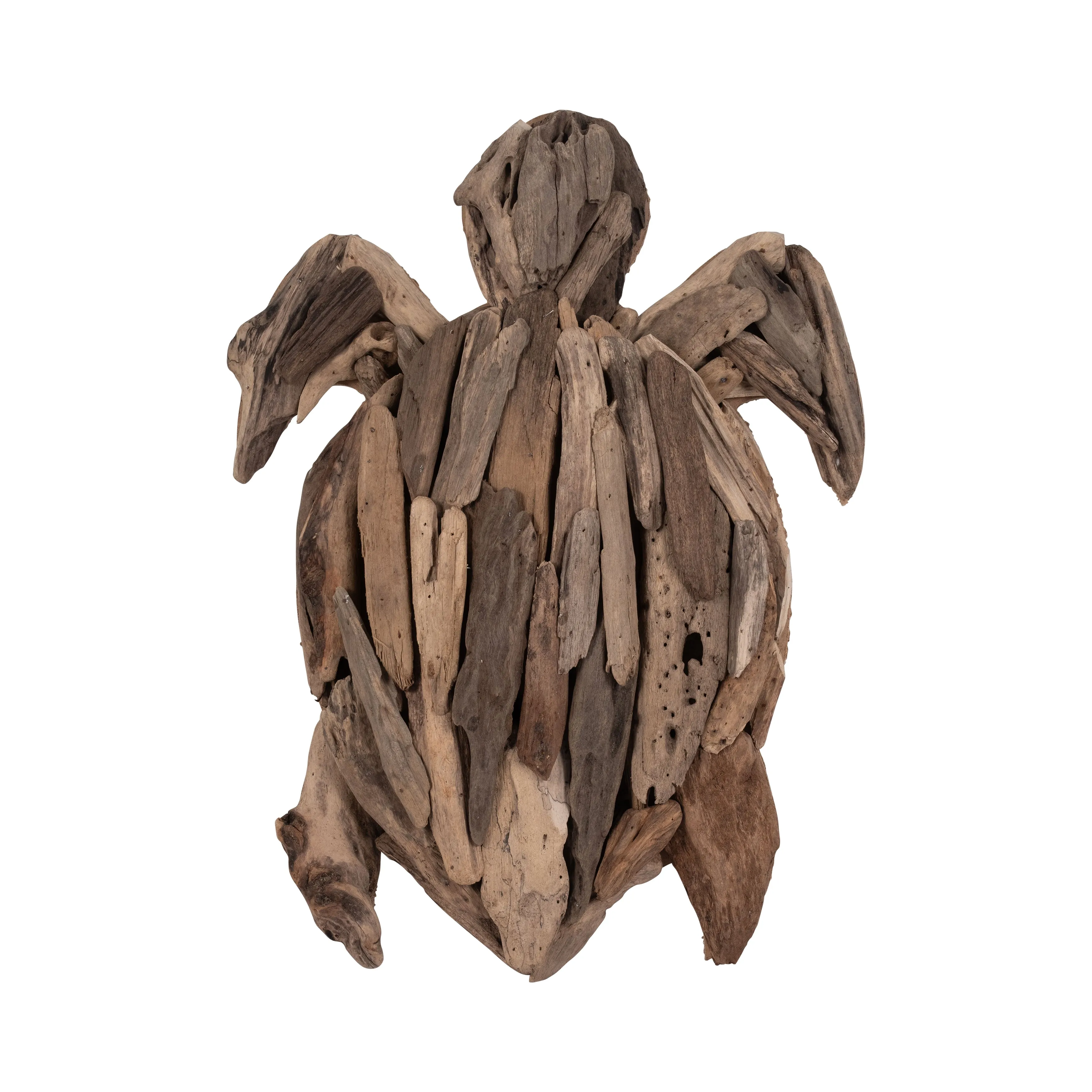 DRIFTWOOD, 22"H TURTLE DECO, NATURAL