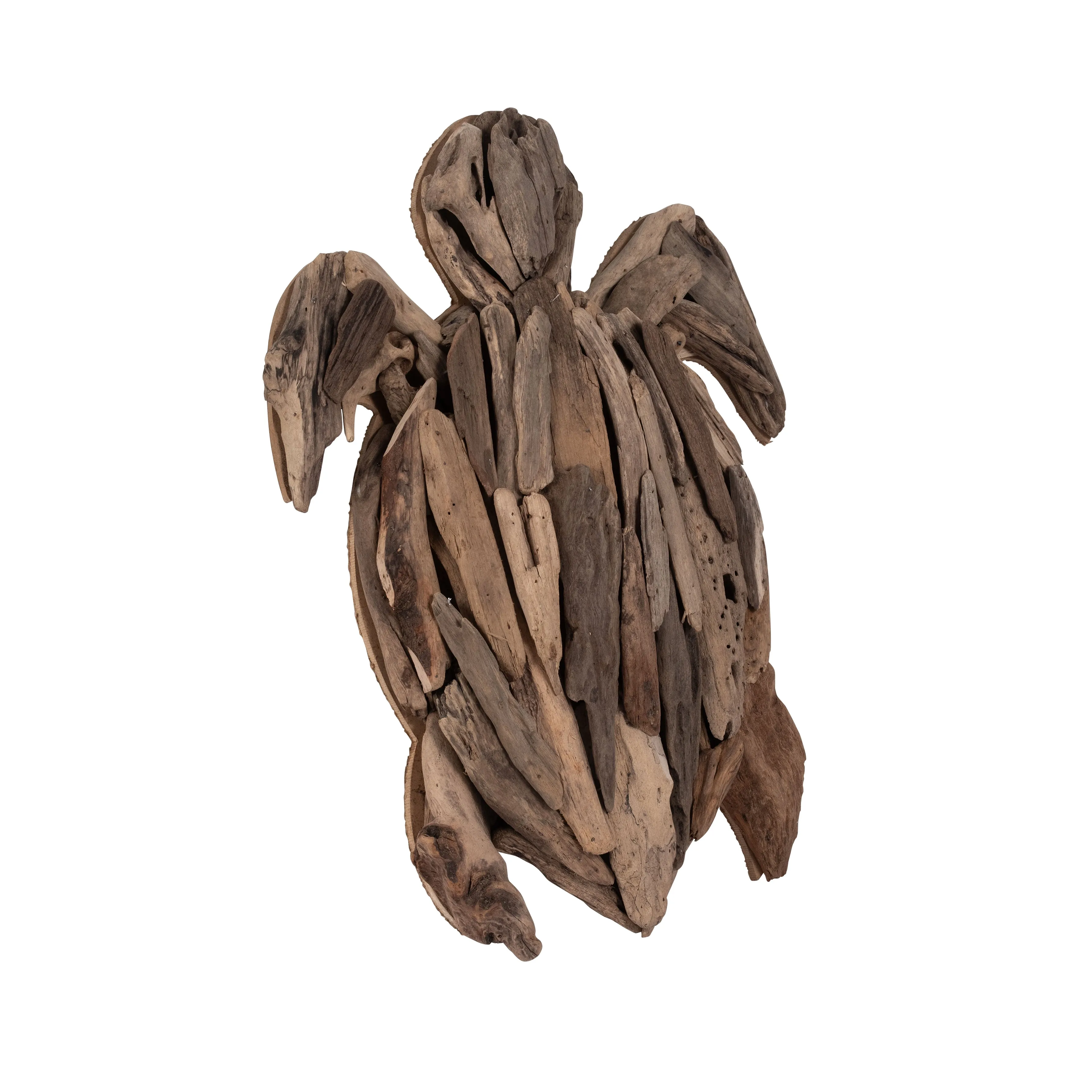 DRIFTWOOD, 22"H TURTLE DECO, NATURAL