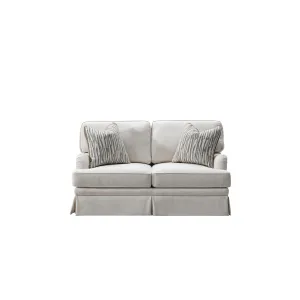elAmor Cream Loveseat