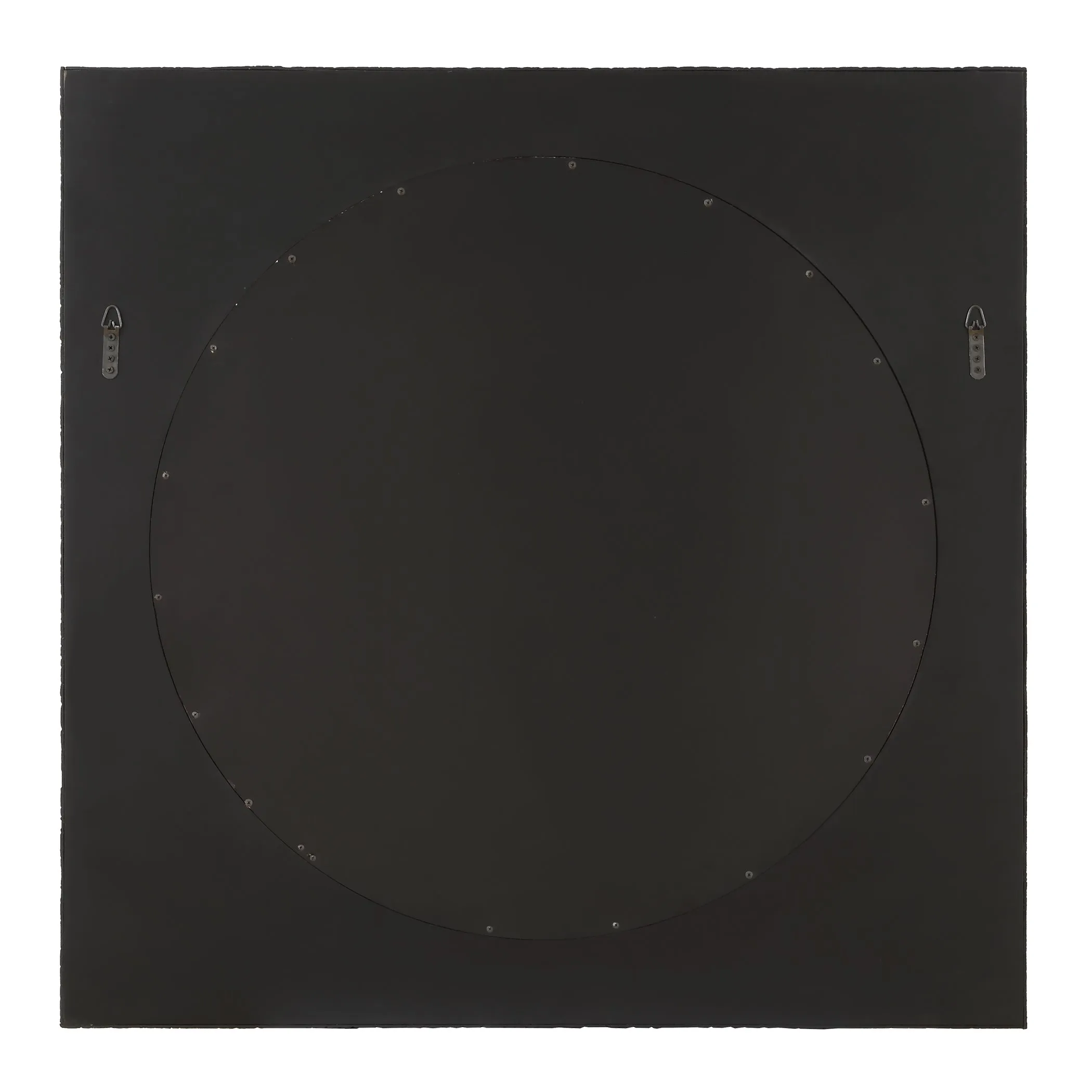 Ember Black Square Mirror