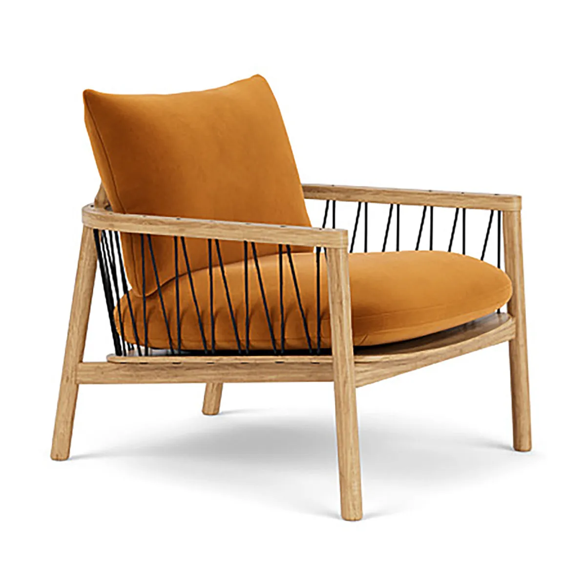 Enzo Velvet Armchair