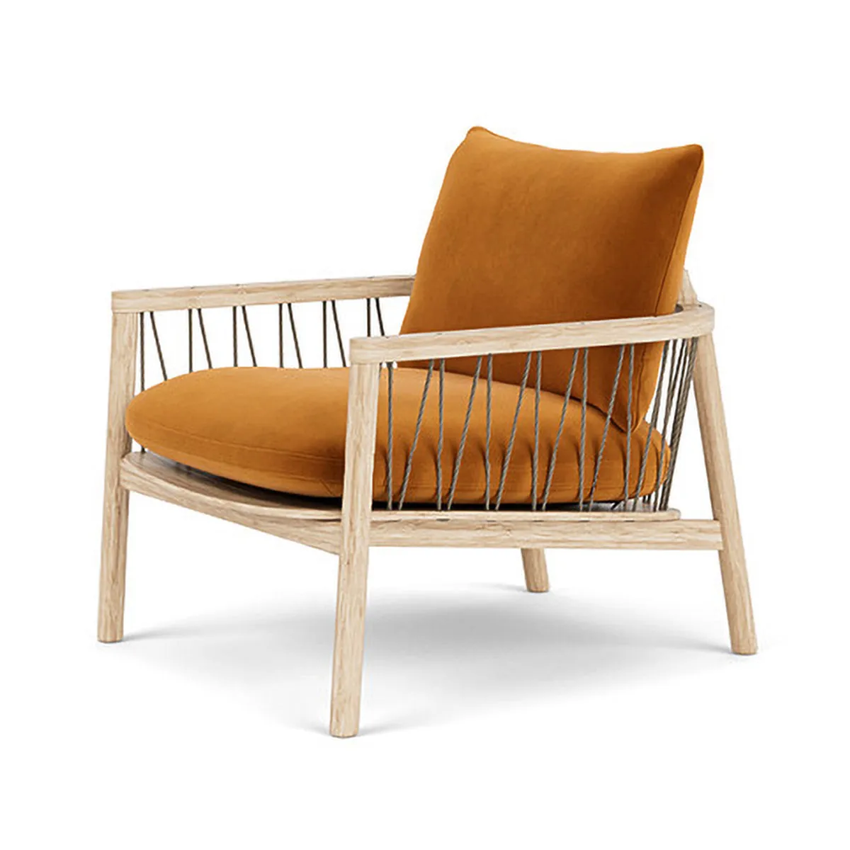 Enzo Velvet Armchair