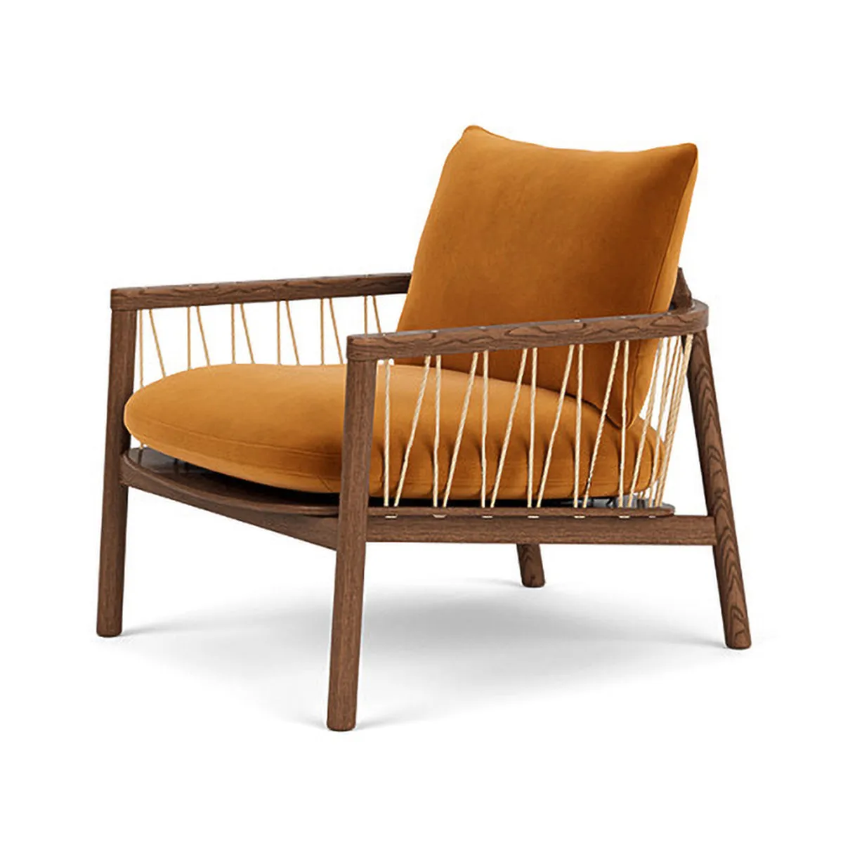 Enzo Velvet Armchair