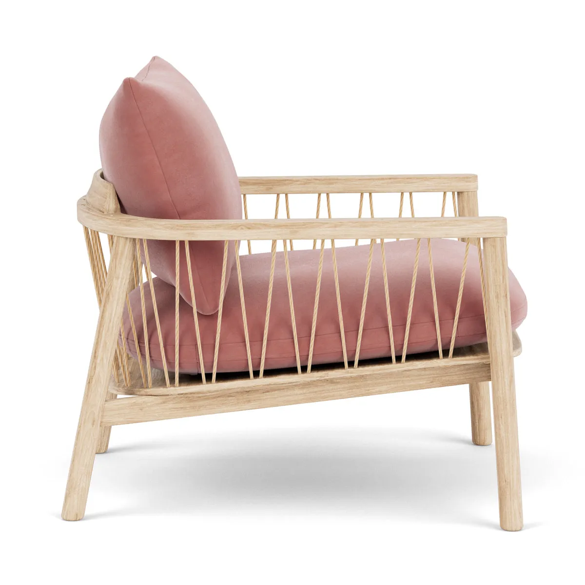 Enzo Velvet Armchair