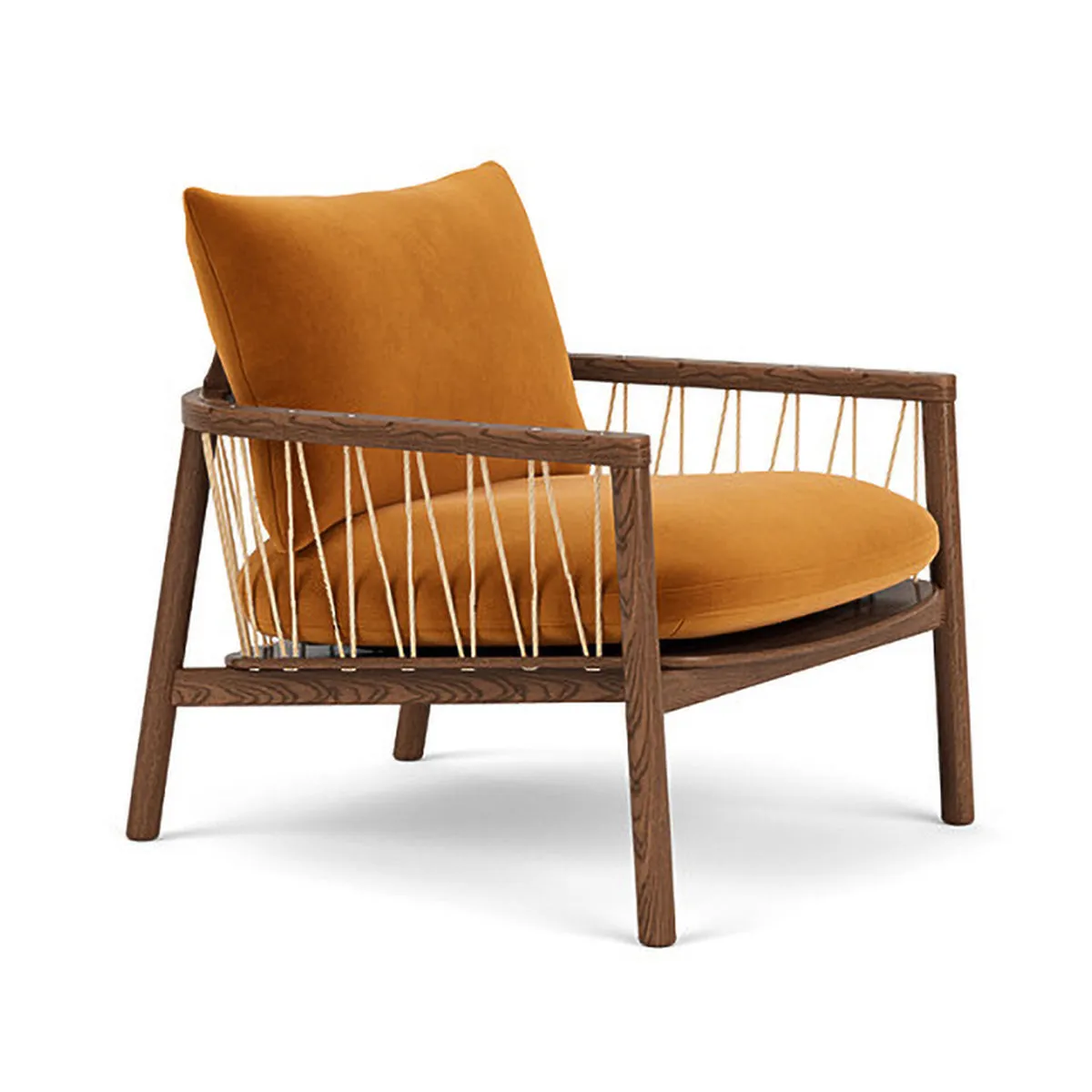 Enzo Velvet Armchair
