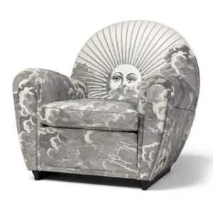Fornasetti x Vanity Fair XC Armchair - Limited Edition