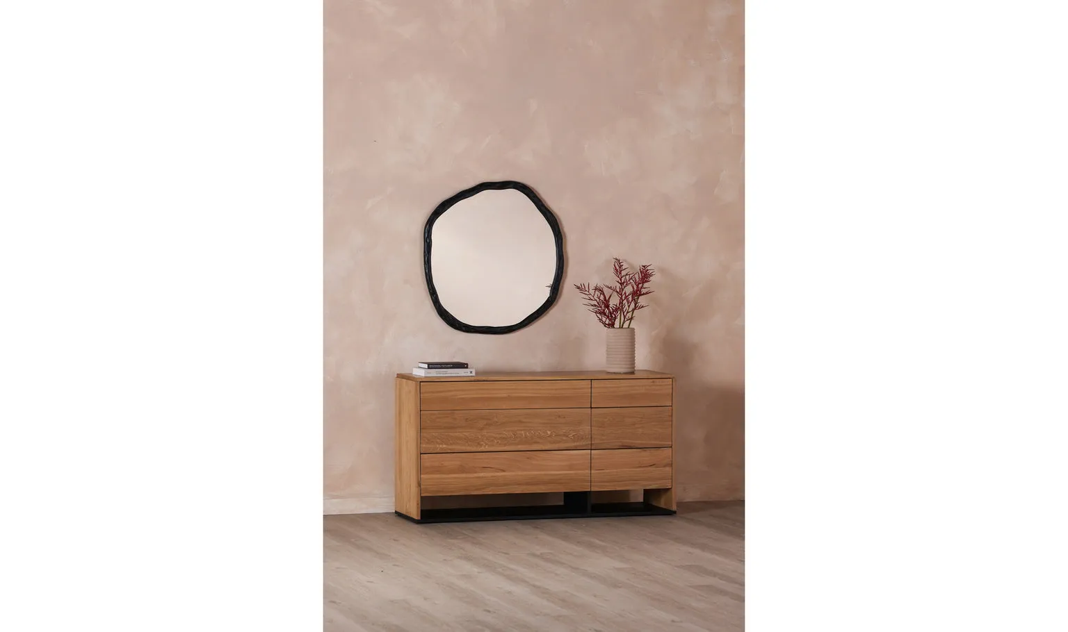 Foundry Mirror Large Black