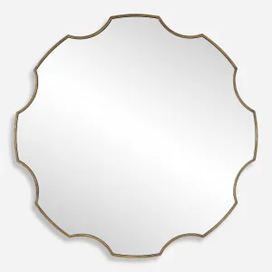 Gearing Up Bronze Mirror