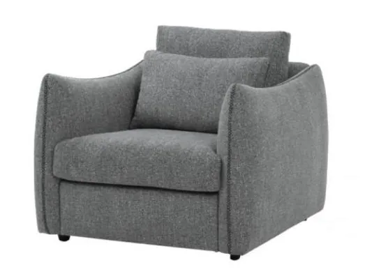Grey Block Chair