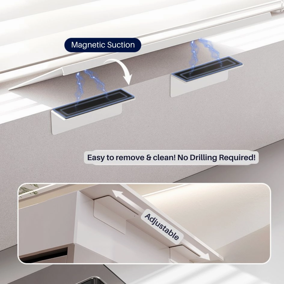 Home Tech Home Window Sill Bathroom Ledge Extension Board 40 x 15 cm
