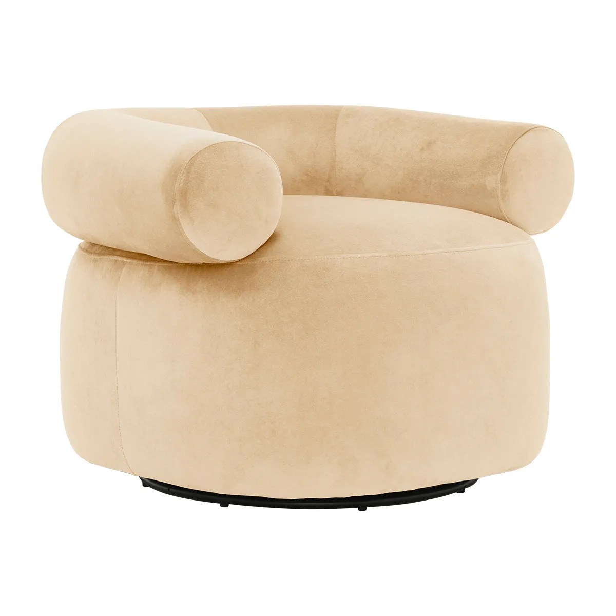 Huggy Swivel Armchair (Malibu)