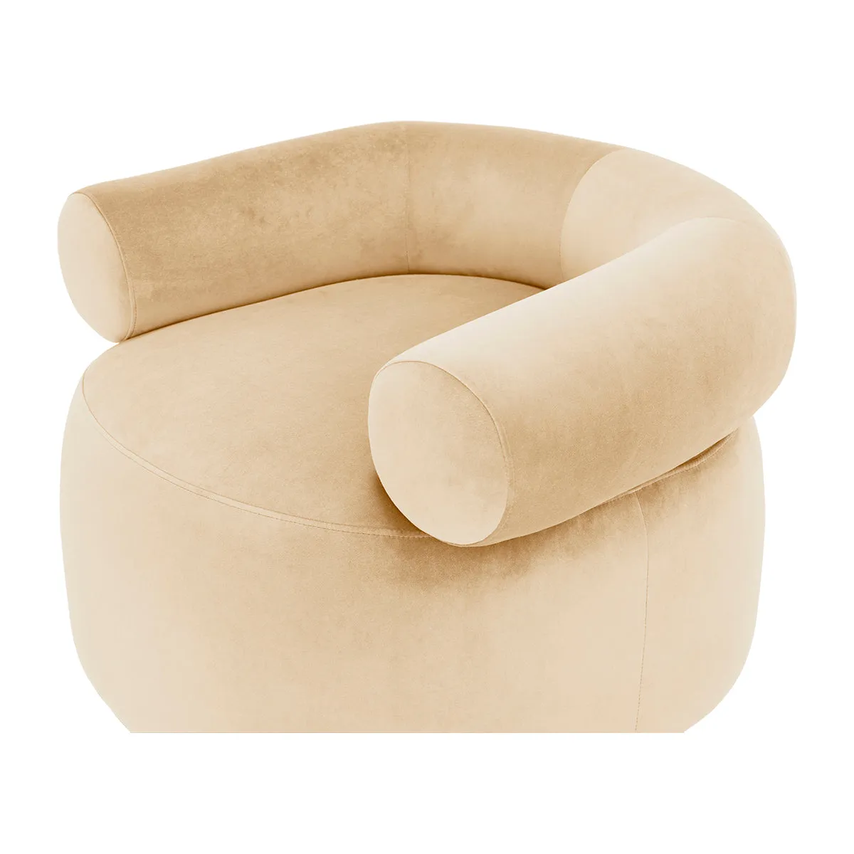 Huggy Swivel Armchair (Malibu)