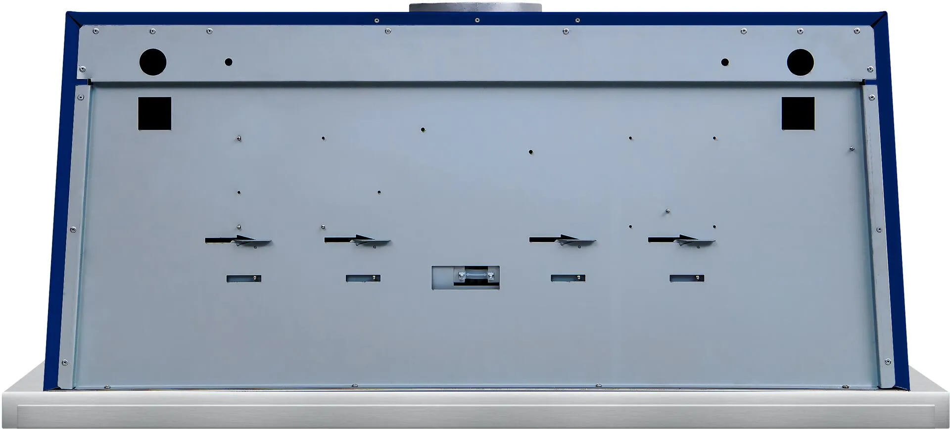 Ilve UAM100MB Majestic 40 Inch Blue Wall Mount Range Hood