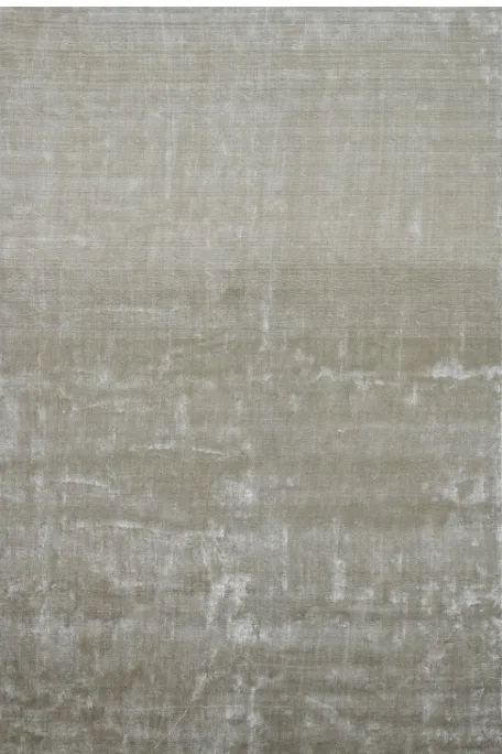 INDIAN HANDWOVEN VISCOSE CARPETS Beige Rug
