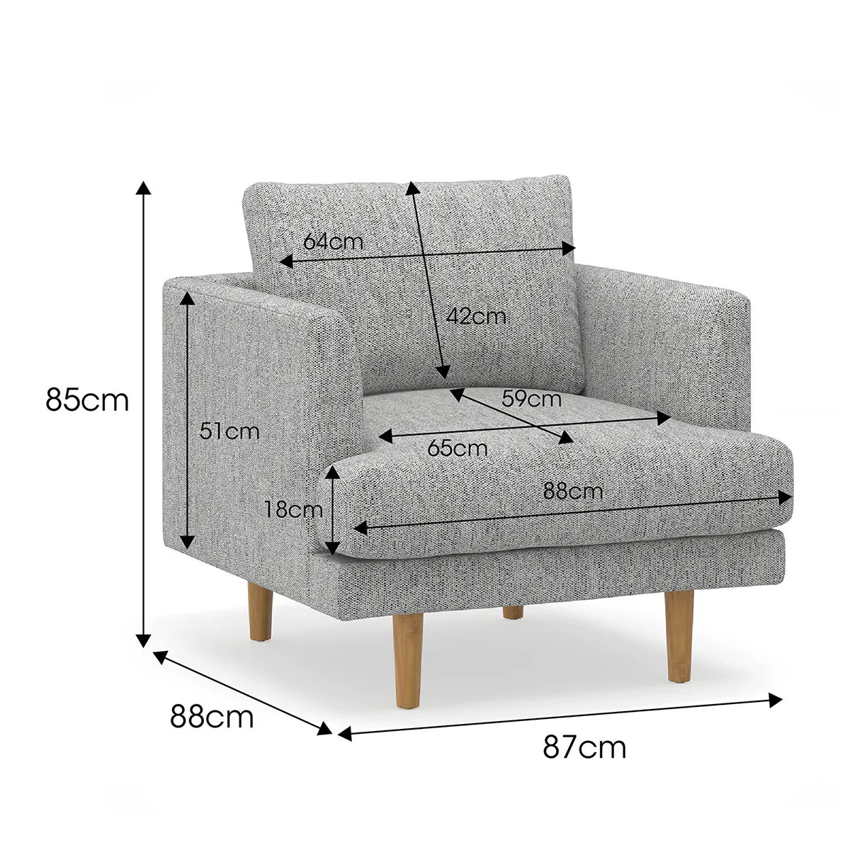 Jaspa Linen Armchair