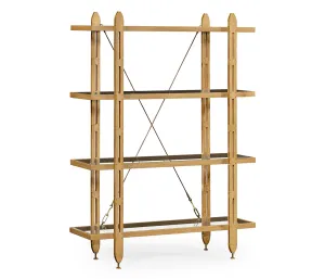 JC Edited - Architects House Collection - Four-Tier Oak Architectural tagre