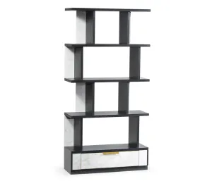 JC Modern - Fusion Collection - Fusion tagre with Bottom Drawer
