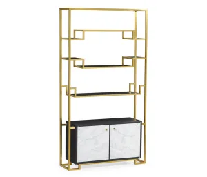 JC Modern - Fusion Collection - Fusion tagre with Marble Doors
