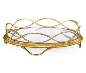 JC Modern - Luxe Collection - glomis & Gilded Circular Tray