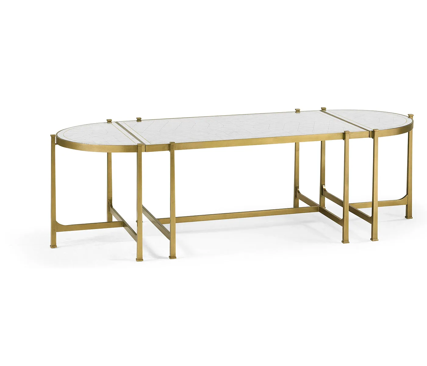 JC Modern - Luxe Collection - glomis & Gilded Iron Bunching Tables