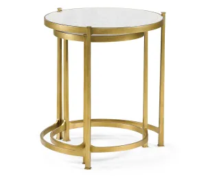 JC Modern - Luxe Collection - glomis & Gilded Iron Round Nest of Tables