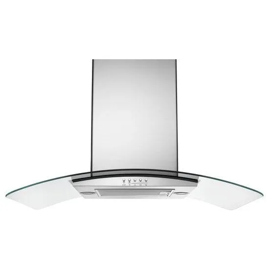Jennair UXW6536BSS 36-Inch Convertible Wall-Mount 400-Cfm Glass Canopy Hood