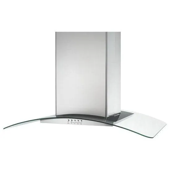 Jennair UXW6536BSS 36-Inch Convertible Wall-Mount 400-Cfm Glass Canopy Hood
