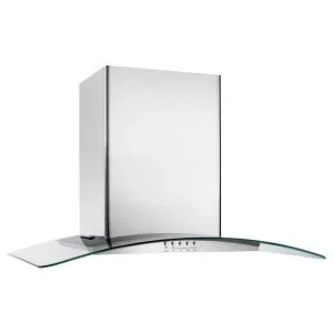 Jennair UXW6536BSS 36-Inch Convertible Wall-Mount 400-Cfm Glass Canopy Hood