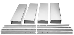 Jennair W10272078 Island Hood Chimney Extension Kit - Stainless Steel